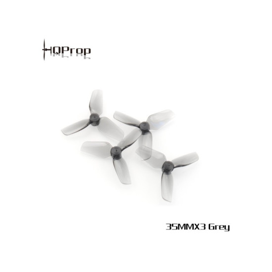 HQ Micro Whoop Prop 35MMX3 PC - 1mm Shaft (2CW+2CCW)