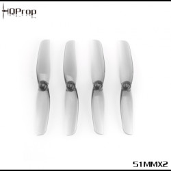 HQProp Micro Whoop 51MMX2 PC - 1mm Shaft (2xCW + 2xCCW)