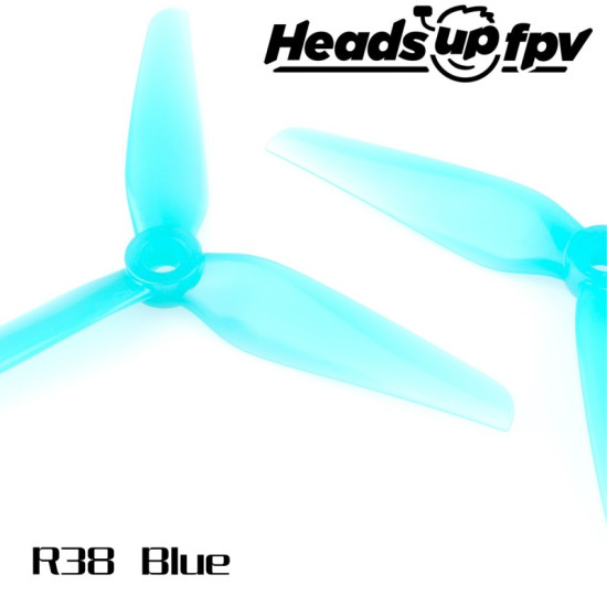 HQProp R38 HeadsUp Racing (4 pces) -2x CW + 2xCCW