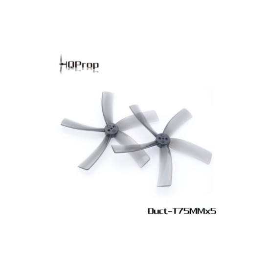 HQProp Duct-T75MMX5 pour Cinewhoop - PC (2CW+2CCW)