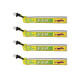 350mAh 1S 75C Lipo Battery (PIZZA) By CNHL (5pcs) 350mAh 1S 75C Lipo Battery (PIZZA) By CNHL (5pcs)