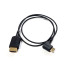 HyperThin Right Angle Mini V2 HDMI to HDMI Cable 80cm