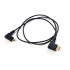 HyperThin Right Angle Mini to Right Angle Micro HDMI Cable 80cm