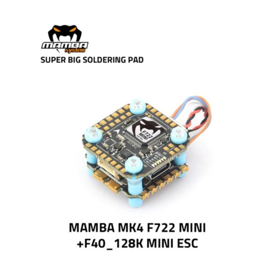 Stack Mamba MK4 F722 Mini F40_128k - Diatone Stack Mamba MK4 F722 Mini F40_128k - Diatone