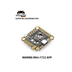 Mamba MK4 F722 APP Flight Controller By Diatone