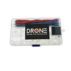 Kit of 140 JST SH1.0mm Connectors with 15cm Cables and Clamp