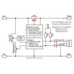 15A 6S - LiPO Battery Protector / Low Voltage Cut-off