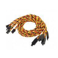 45cm Twisted Servo Lead Extension (JR) with Hook 22AWG