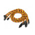 45cm Twisted Servo Lead Extension (JR) with Hook 22AWG