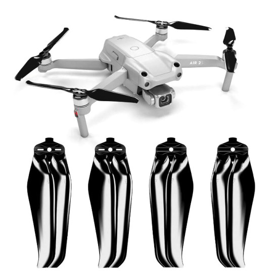 DJI Air 2/S Stealth Propellers - x4 Black DJI Air 2/S Stealth Propellers - x4 Black
