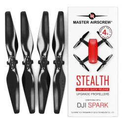 DJI Spark Stealth Upgrade Propellers - x4 Black