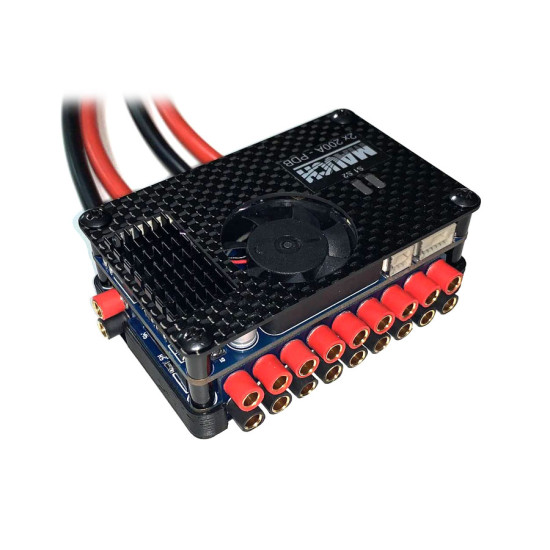 Mauch PC 2x 200A PDB with 400A main switch (2x5.3V/5A internal) Mauch PC 2x 200A PDB with 400A main switch (2x5.3V/5A internal)