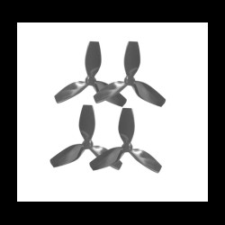 45mm 3-Blade Props For Stargazer - 1mm (4pcs) By HISINGY