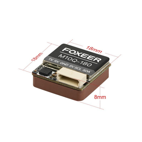 M10Q 180 GPS 5883 w/ Compass By Foxeer M10Q 180 GPS 5883 w/ Compass By Foxeer