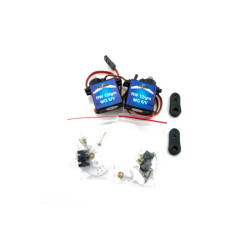 Metal Gear 6V 12g Servo For Nano Drak (2pcs) By RiteWing