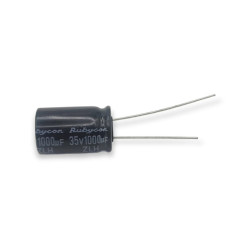 RUBYCON 35V 1000UF 12.5X20MM CAPACITOR - 1 PC