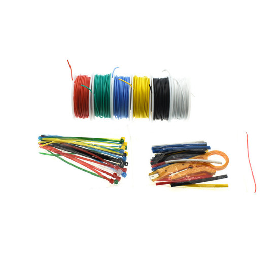 6 Color Hook-Up 20m 30AWG Wire Kit By FlyFishRC