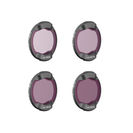 Pgytech ND filter set ND8/16/32/64 for DJI O3 Air Pgytech ND filter set ND8/16/32/64 for DJI O3 Air