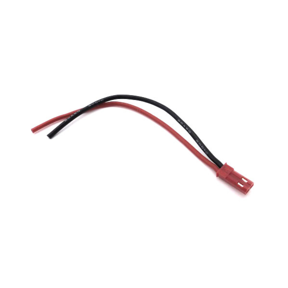 Female JST Battery Pigtail 10cm Silicone