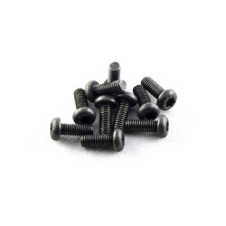 PiratFrames - Torx screws M3x8mm black button head (10pcs)