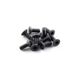 PiratFrames - Torx screws M3x8mm black countersunk head (10pcs)