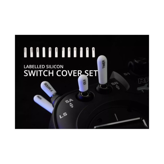 Silicon Switch Cover Set - Long (12pcs) By RadioMaster Silicon Switch Cover Set - Long (12pcs) By RadioMaster