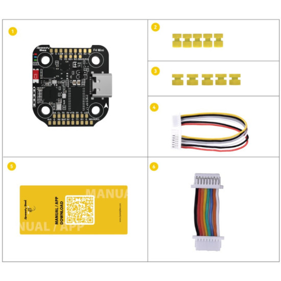 F405 Mini 20x20 Flight Controller By SpeedyBee