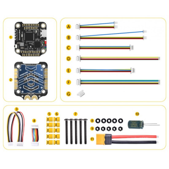 F7 V3 BL32 50A 30x30 Stack - SpeedyBee