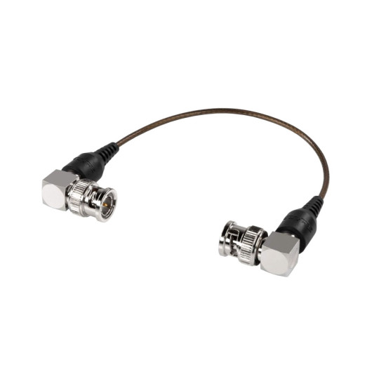 Thin SDI to SDI right angle cable 15cm