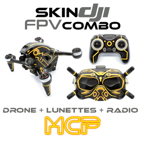 Skin DJI FPV combo - MCP - Drone + Goggles + Transmitter