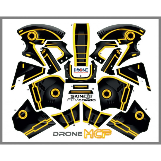 Skin DJI FPV combo - MCP - Drone + Transmitter Skin DJI FPV combo - MCP - Drone + Transmitter