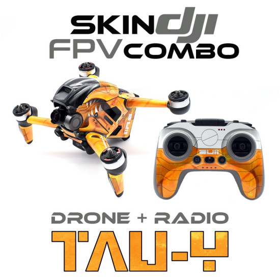 Skin DJI FPV combo - TAU-G - Drone + Transmitter Skin DJI FPV combo - TAU-G - Drone + Transmitter