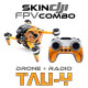Skin DJI FPV combo - TAU-G - Drone + Transmitter