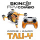 Skin DJI FPV combo - TAU-G - Drone + Transmitter Skin DJI FPV combo - TAU-G - Drone + Transmitter