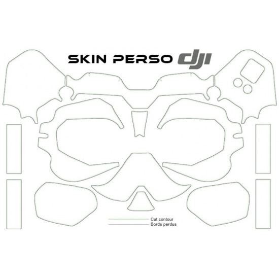 DJI Skin - Custom (2pcs)