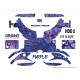 Fatshark HDO2 skin - Purple Fatshark HDO2 skin - Purple