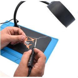 Magnetic Solder Smoke Absorber With LED By DFR