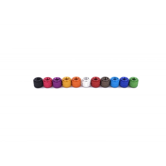 5mm Anodized Stack Spacers - 10pcs