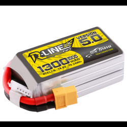 Tattu R-Line Version 5.0 1300mAh 4S 150C Lipo Battery Pack
