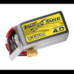 Tattu R-Line Version 4.0 1300mAh 8S 130C Lipo Battery Pack