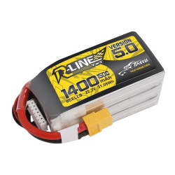 R-Line V5 1400mAh 150C 6S Lipo Battery - XT60 - Tattu