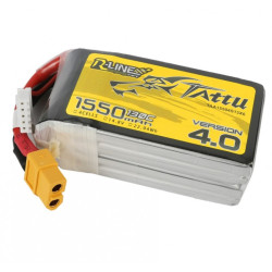 Tattu R-Line Version 4.0 1550mAh 4S 130C Lipo Battery Pack