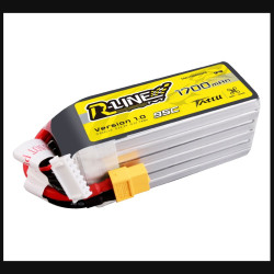 Tattu R-Line 6S 1700mAh 95C Lipo Battery