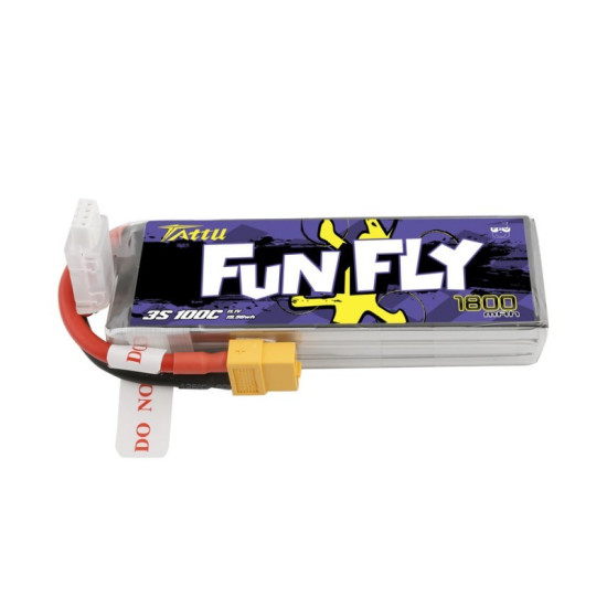 Tattu FunFly Lipo Battery 3S 1800mAh 100C