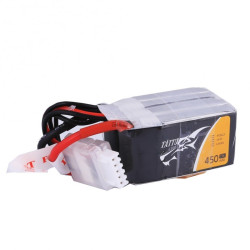 Tattu 4S 450mAh 75C Lipo Battery (XT30)