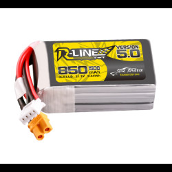 Tattu R-Line Version 5.0 850mAh 3S 150C Lipo Battery Pack