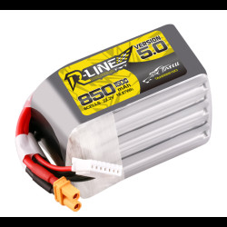 Tattu R-Line Version 5.0 850mAh 6S 150C Lipo Battery Pack