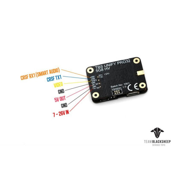 TBS Unify Pro32 HV (MMCX) TBS Unify Pro32 HV (MMCX)