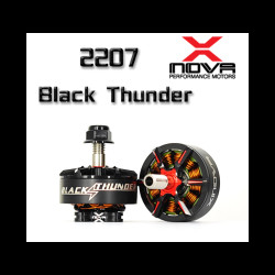 Black Thunder 2207 - 2100Kv Motors (4pcs) By XNOVA