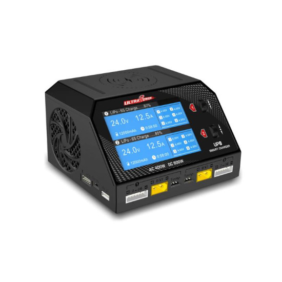 UP8 600W 16A Smart Dual Channel AC/DC Charger UP8 600W 16A Smart Dual Channel AC/DC Charger
